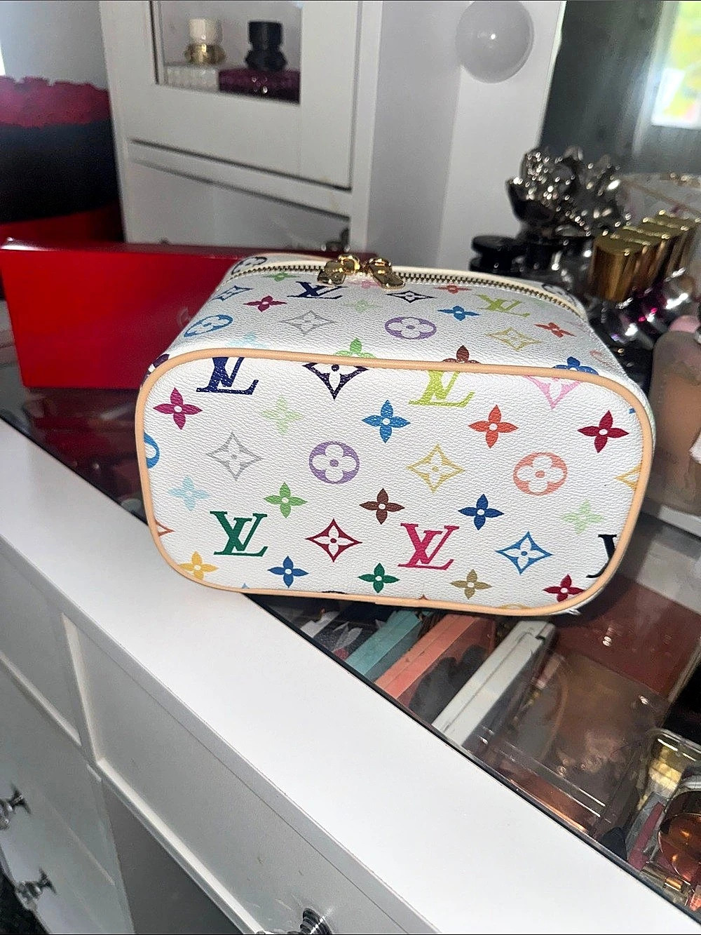 Monogram Multicolore Nice Mini Vanity Case - Picture 5 of 5